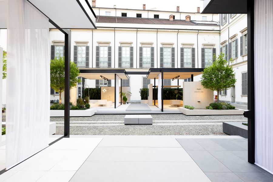 Spojení vody a architektury: GROHE SPA představilo na milánském Design Weeku unikátní koncept „akvatektury“ 